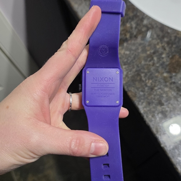 Nixon Purple Float On Watch - Picture 8 of 8